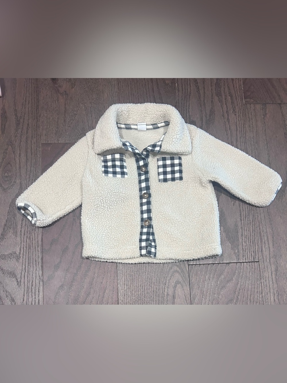 PL Baby Size 12 month Baby Girl's Sherpa Fleece Jacket